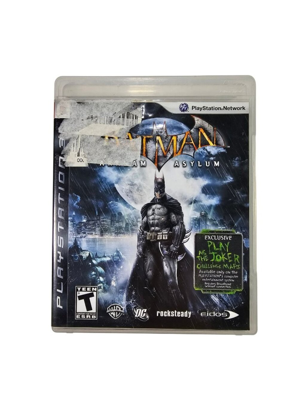 Batman: Arkham Asylum (Sony Playstation 3) PS3 Game Complete With Manual
